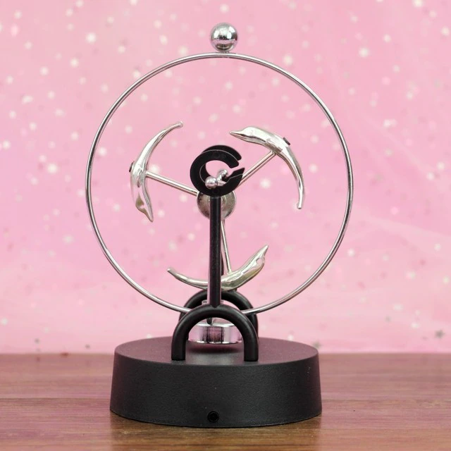 Newton Cradle Pendulum Ball Rotating Perpetual Motion Machine Decoration