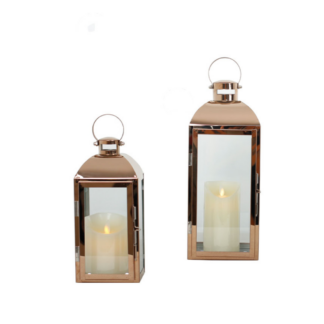 Gold Glass Nordic Candlestick Candle Holders