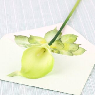 5PCS Mini Artificial Callas Simulation Flowers Home Decoration