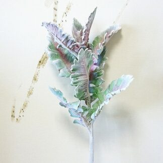 Artificial Flowers Silk Leaf Flocking Lagomorpha Home Decoration