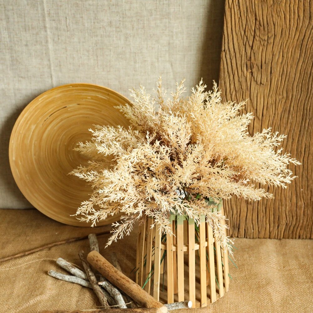 6Pcs/Lot High-Quality Plastic Artificial FlowersHome Decoration - Image 2