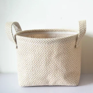 Jute Woven Cloth Flower Pot Storage Basket