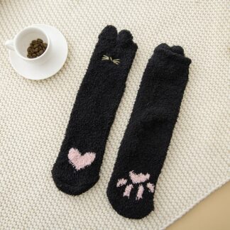 Winter Funny Animal Cute Fuzzy Warm Fluffy Socks