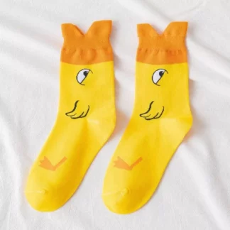 Funny Kawaii Harajuku Cartoon Cotton Socks