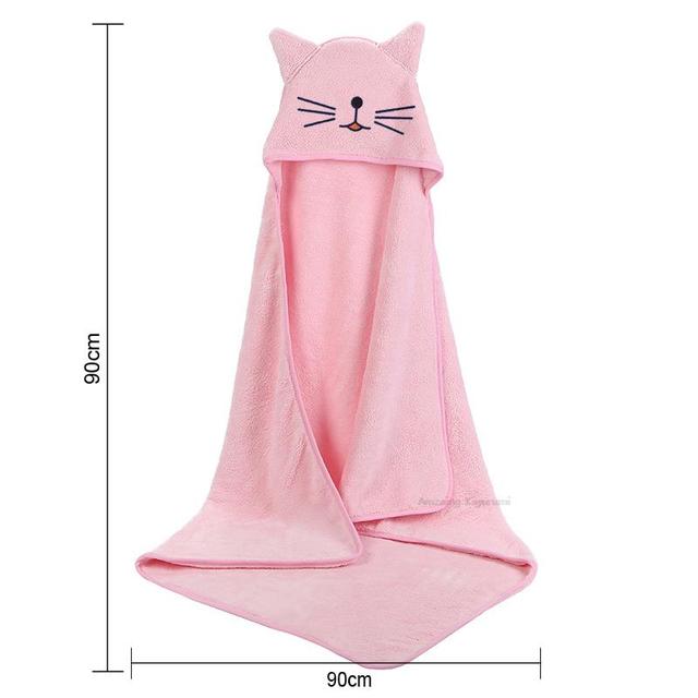 Super Soft Toddler Baby Bath Towel Blanket Sleeping Swaddle Wrap - Image 2