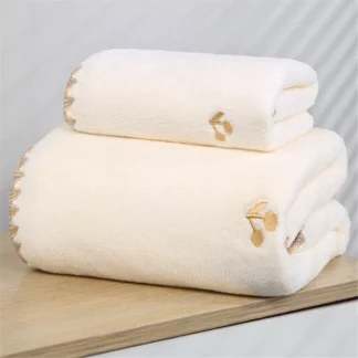 2 PCS/Set  High Quality Face & Bath Towel