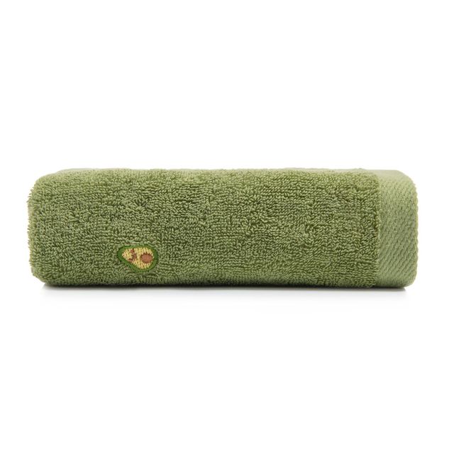 75x35cm Avocado Style Cotton Face Towel