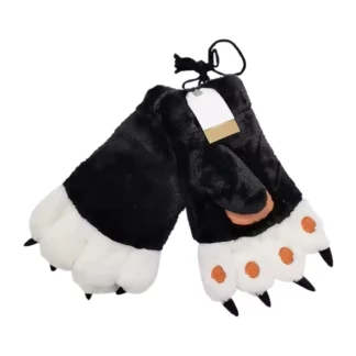 Animals Bear Paw Cute Cartoon Plush Gloves