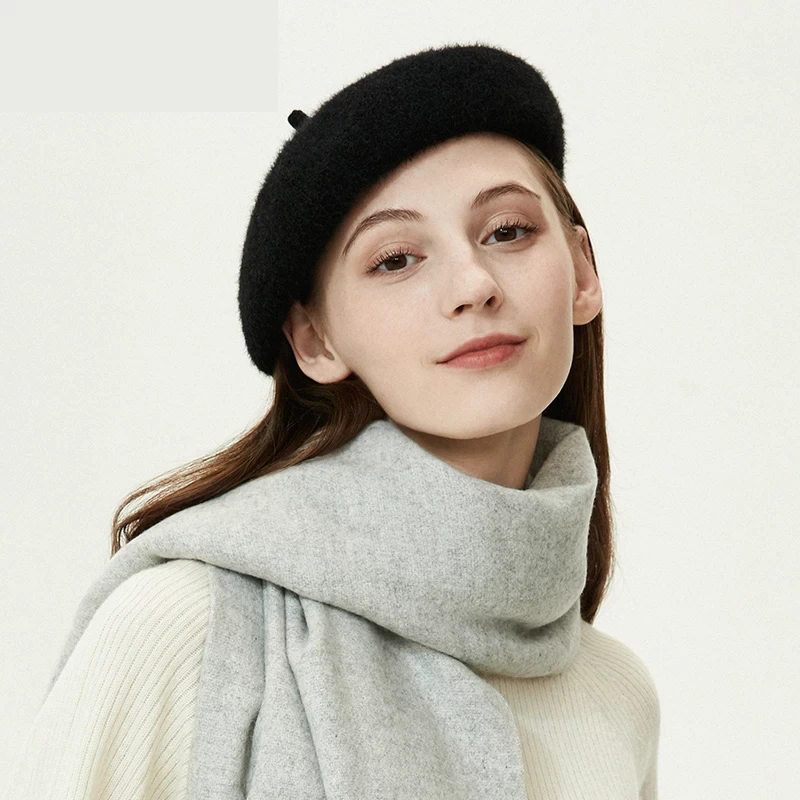 Vintage French Style Beret for Elegant Lady - Image 2