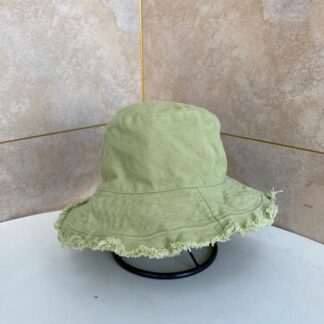 Foldable Green Bucket Hat UV Protection