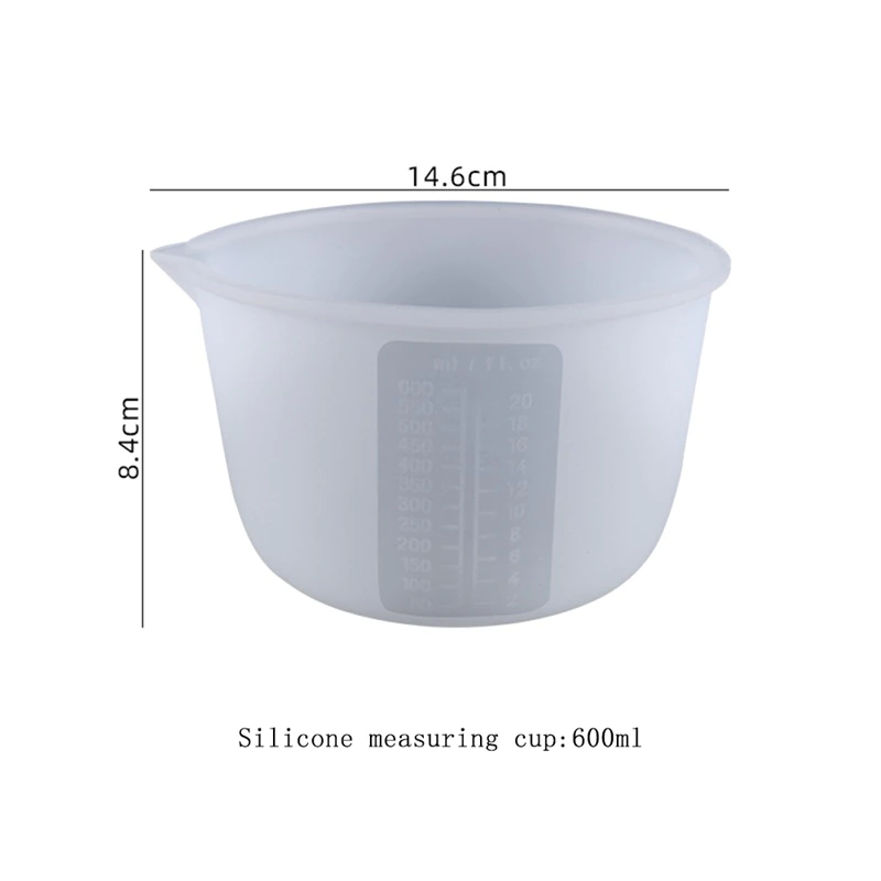 DIY Crystal Epoxy Resin Mold Measuring Cup - Image 2