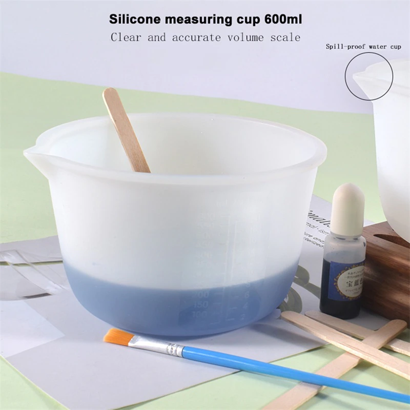 DIY Crystal Epoxy Resin Mold Measuring Cup - Image 5