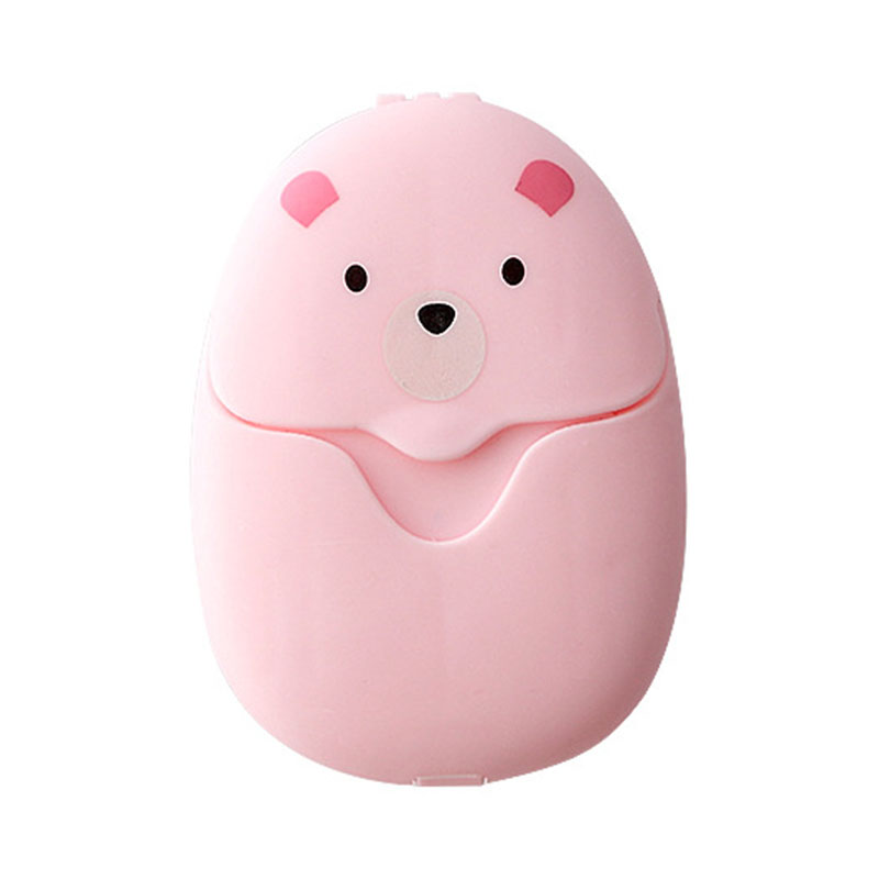 High Quality 50Pcs Disposable Boxed Paper Soap