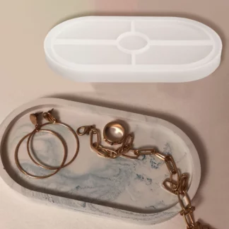 Square Hexagonal Tray Silicone Mold