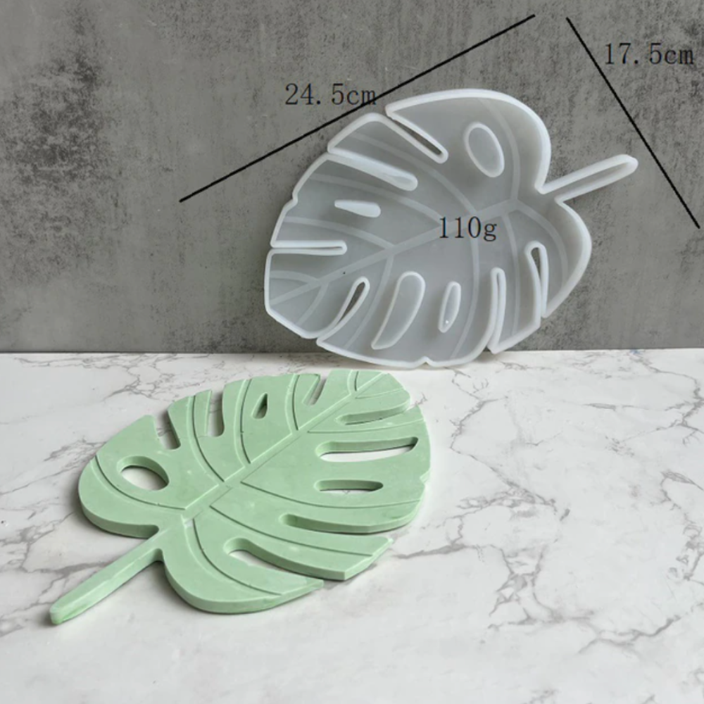 Monstera Leaf Silicone Molds