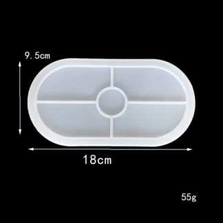 Oval Tray Silicone Mold, Medium