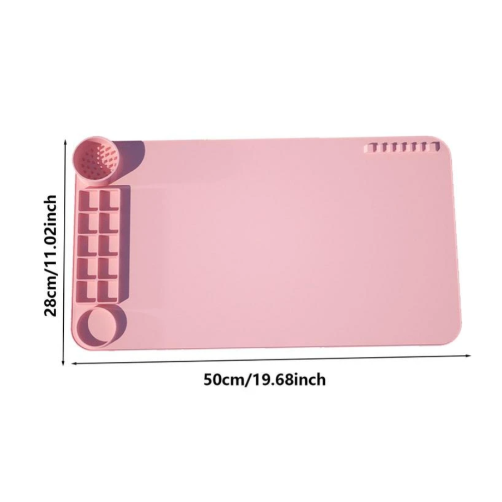 Large Silicone Drawing Board, Pink - Image 2