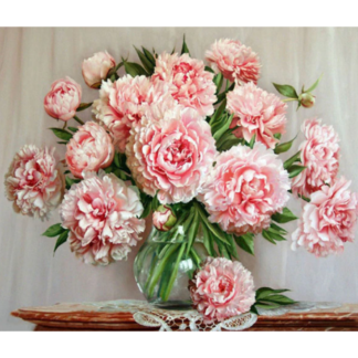 Flowers Canvas Drawing Figure Oil Painting