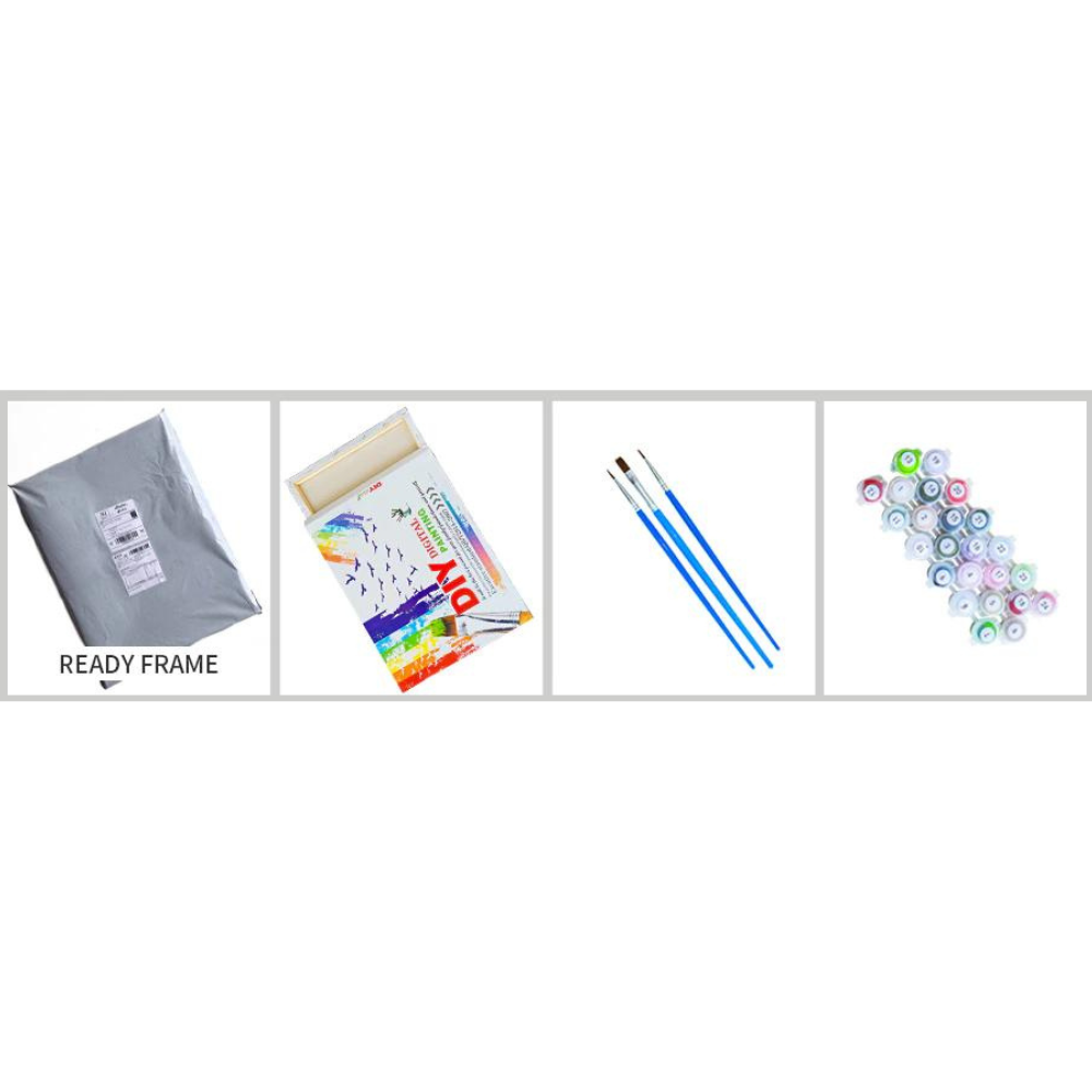 Chenistory Cat DIY Paint By Numbers, Funny Cat Face - Image 2