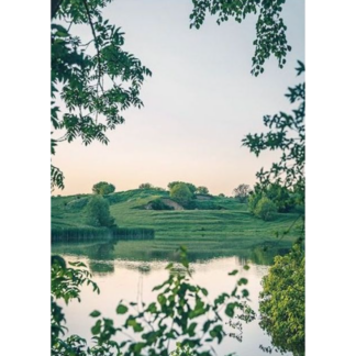 Chenistory Painting By Numbers Kits Diy Gift, Green Hill