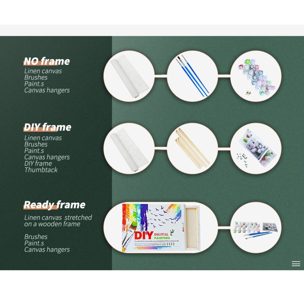 Lanscape Van Gogh Flower Paint By Numbers - Image 7