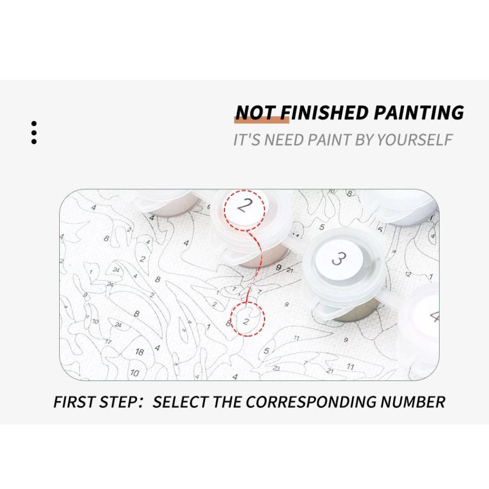 Lanscape Van Gogh Flower Paint By Numbers - Image 4