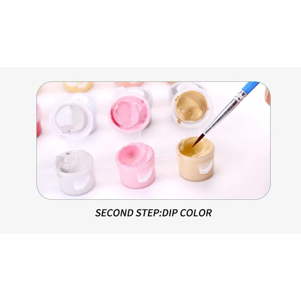 Lanscape Van Gogh Flower Paint By Numbers - Image 5