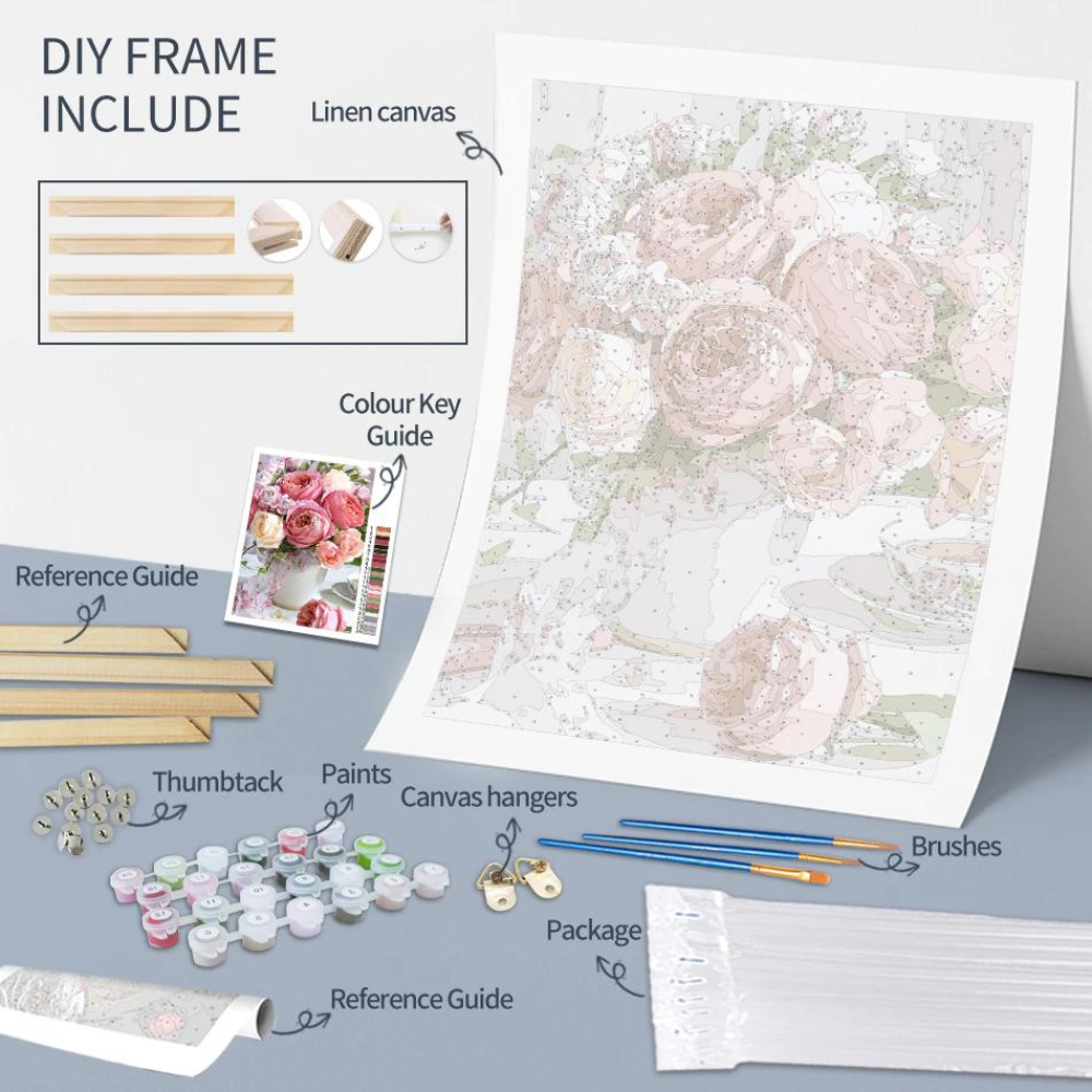 DIY Painting By Numbers Forest Paint Kits - Image 2