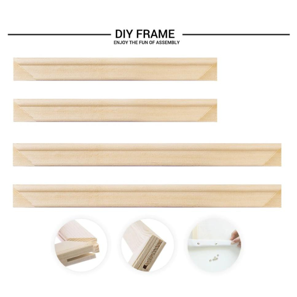 Big Lion With Girl DIY Painting By Number - Image 3