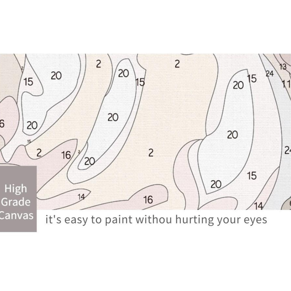 DIY Frame Paint By Numbers, Colorful Ancient Tree - Image 2