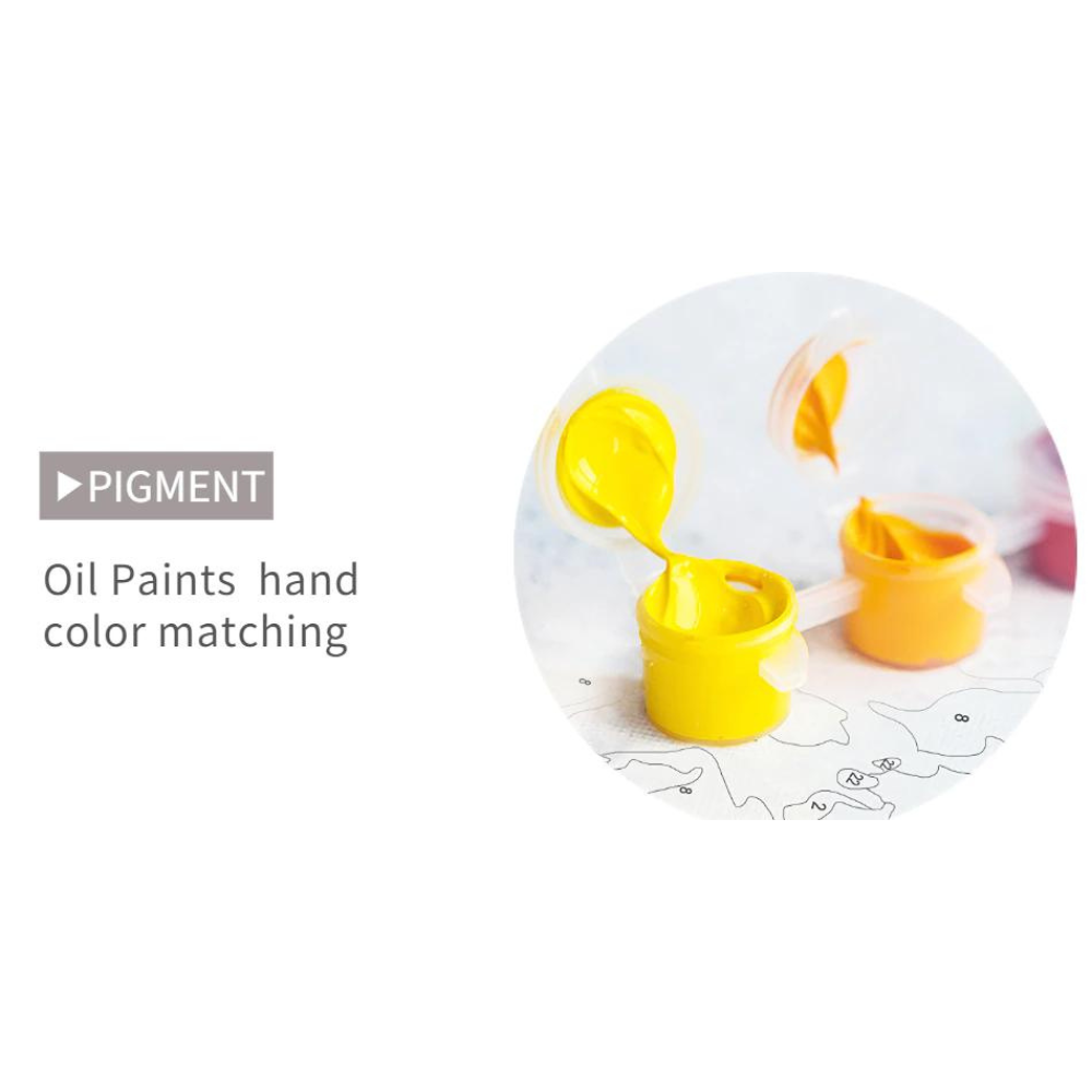 DIY Frame Paint By Numbers, Colorful Ancient Tree - Image 4