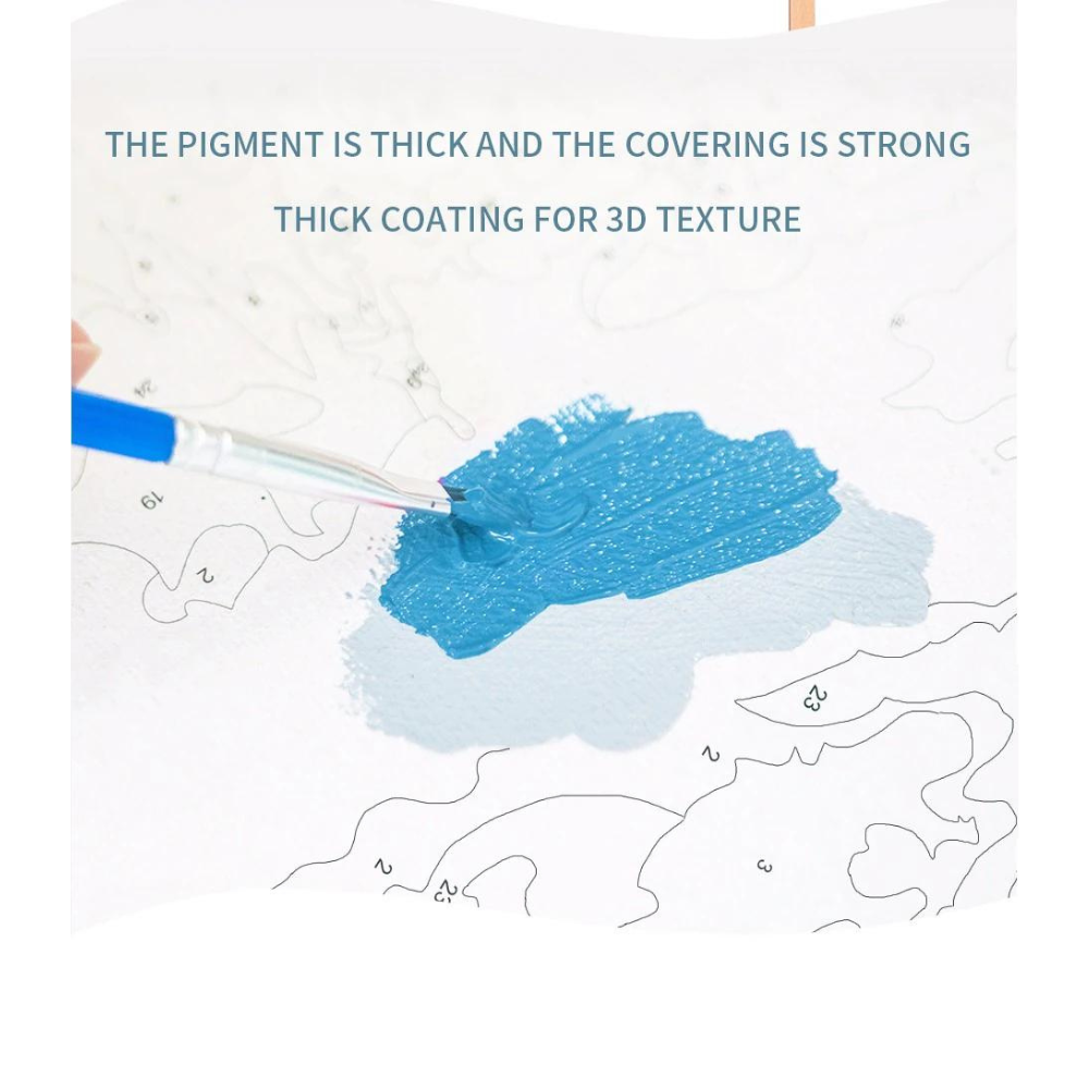 Oil Painting By Numbers Flower And Women DIY Paint By Numbers - Image 4