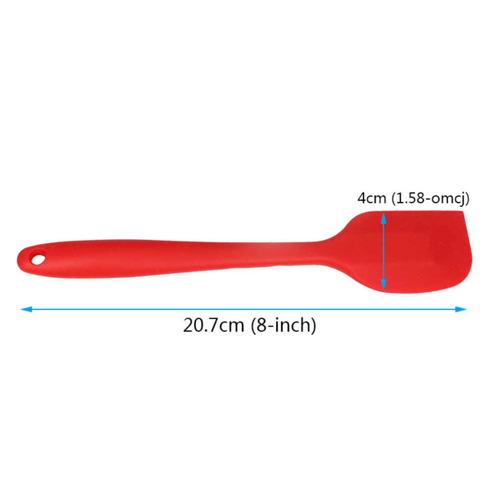 Silicone Spatula - 1 Small Heat Resistant Non-Stick Cooking Utensils - Image 2