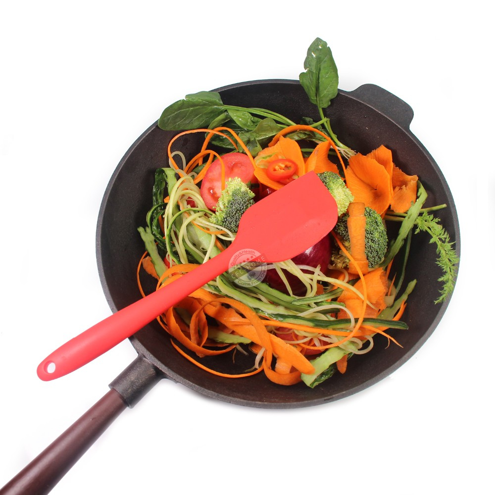 Silicone Spatula - 1 Small Heat Resistant Non-Stick Cooking Utensils - Image 4