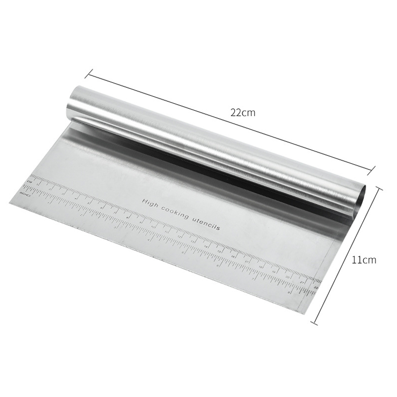 Stainless Steel Cake Scraper Pastry Cutters - Image 2