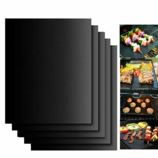 Kitchen Accessories Silicone Baking Mat BBQ Cooking Mat Black