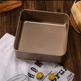 Non-Stick Square Cake Baking Pan, 8 inches