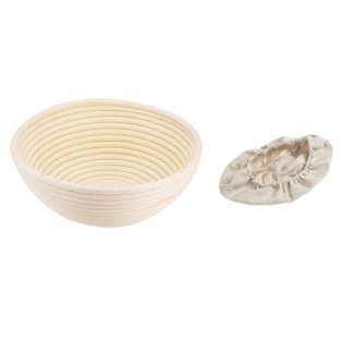 Round Natural Rattan Fermentation Basket