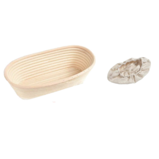 Oval Natural Rattan Fermentation Basket