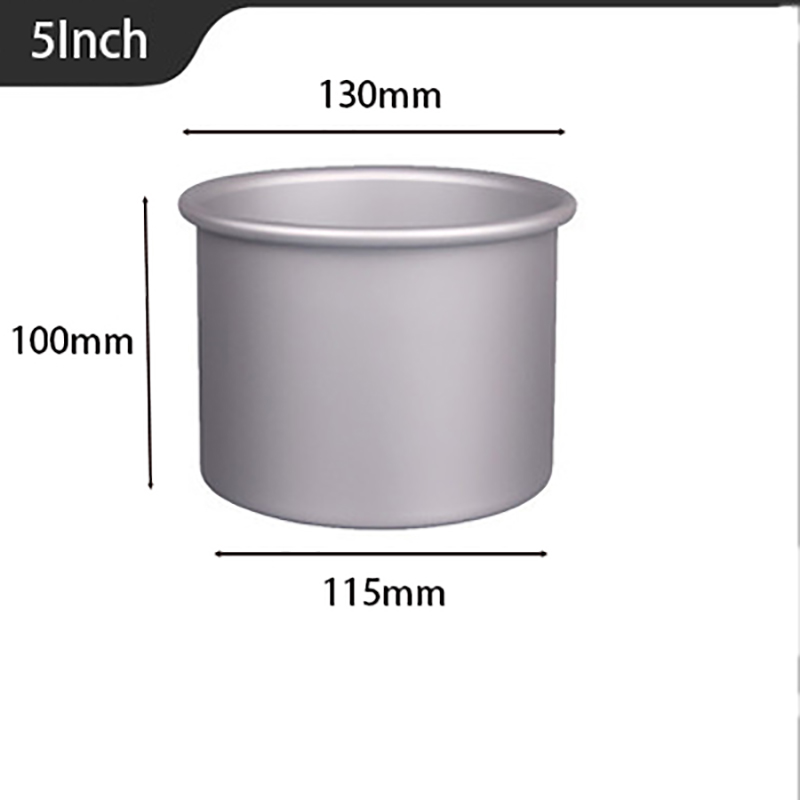 Aluminum Alloy Cake Mold Heighten Chiffon Baking Pan, 5 Inch - Image 2