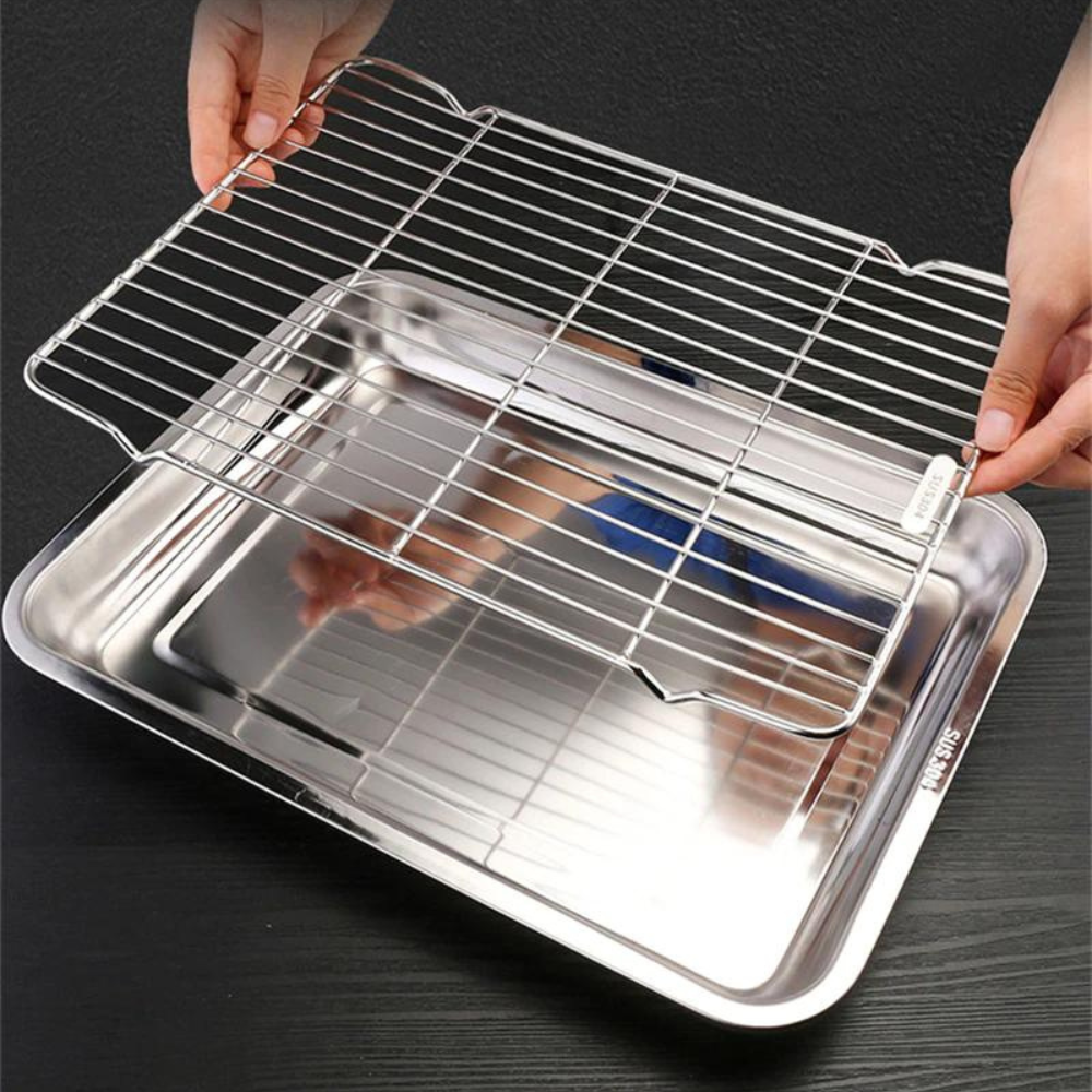 Rectangular Storage Plates Oven Baking Tray - Image 6