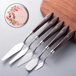 Cake Spatula Set Stainless Steel, Cake Scraper