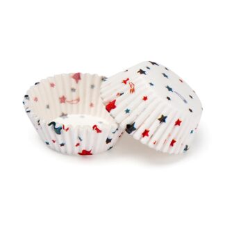 DIY Muffin Cup Baking Mold, Colorful Stars