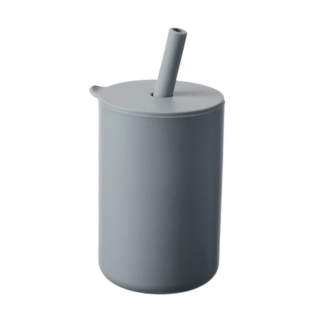 Baby Feeding Drinkware Straw Cup Baby, Gray