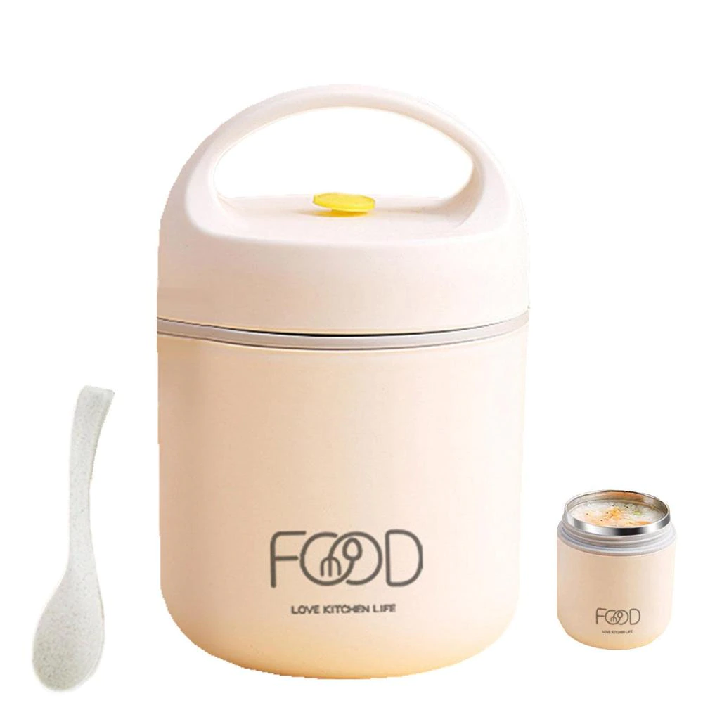 Stainless Steel Lunch Thermos 2-Tier Wall Vacuum Lunch Containers - Image 9