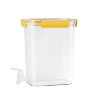 Cold Water Jug With Tap, Yellow