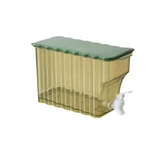 Fridge Cold Kettle with Faucet Cold Water Jug, Green