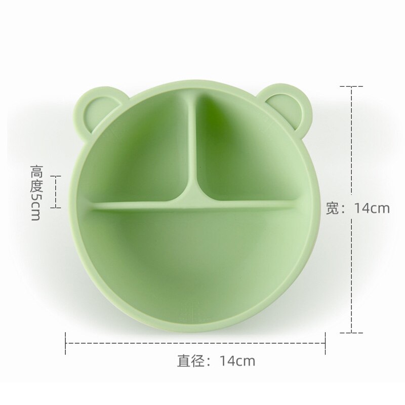 Baby Silicone Feeding Bowl With Lid - Image 3