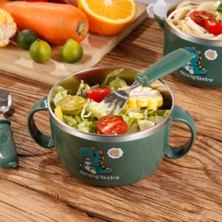 450ML Stainless Steel Baby Feeding Bowl