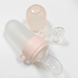 Baby Feeding Squeeze Bottle Spoon Feeder